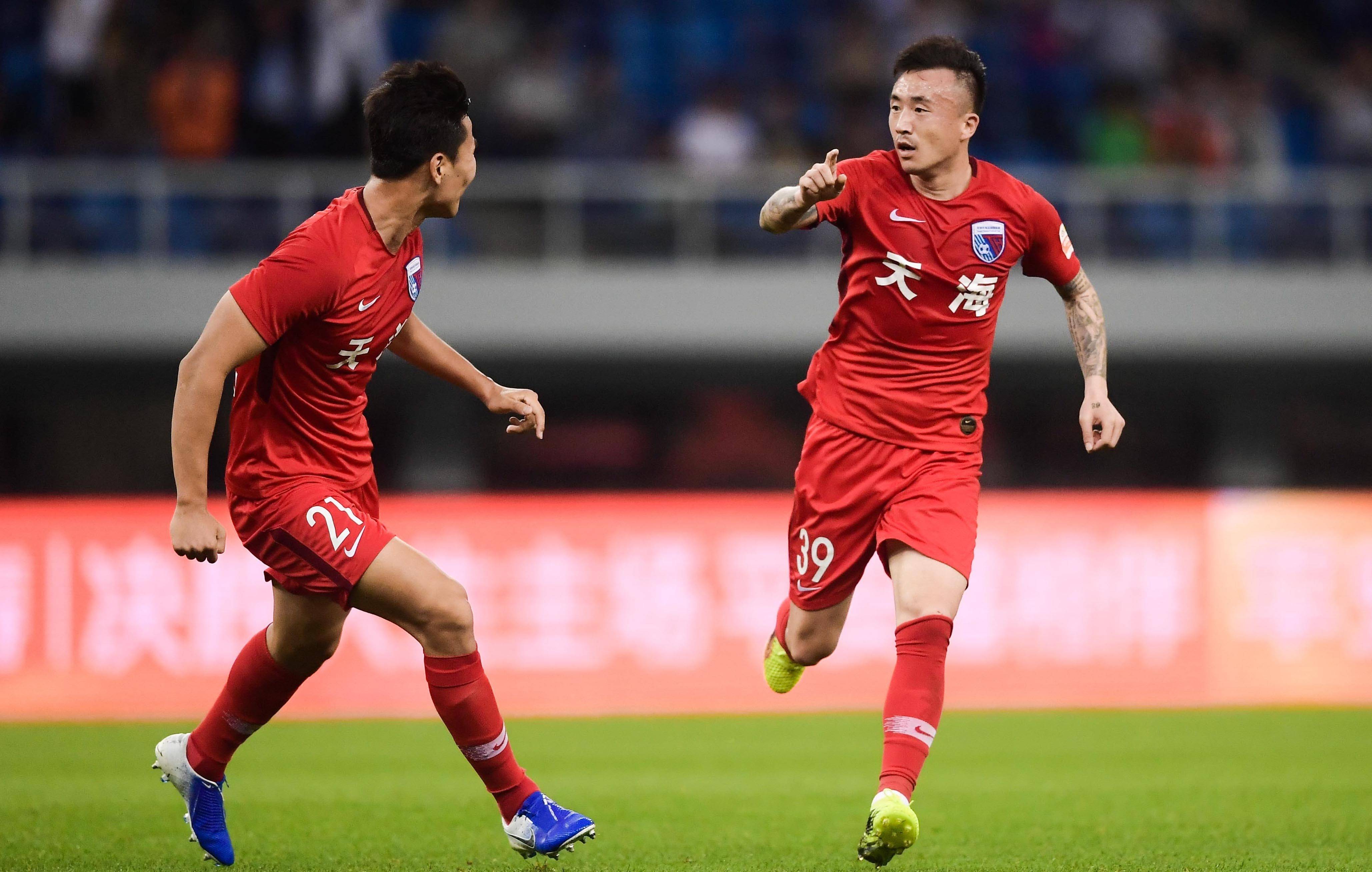 天海主场力克建业，保级形势稍缓的简单介绍