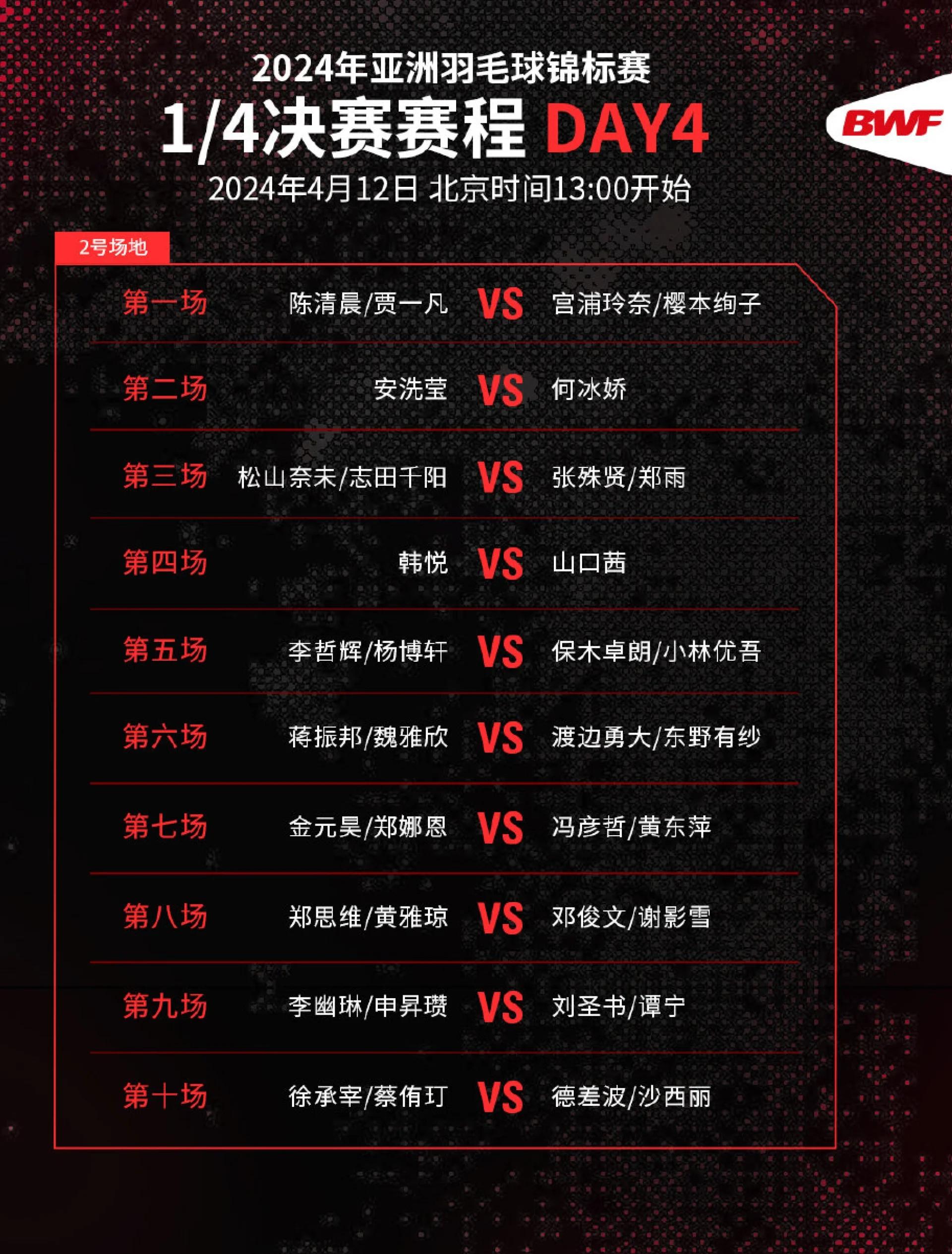 双方球队实力对等，比赛预计会相当激烈