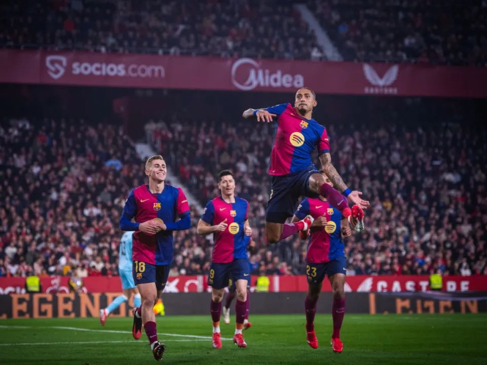 塞维利亚客场发挥不佳，遭遇失利